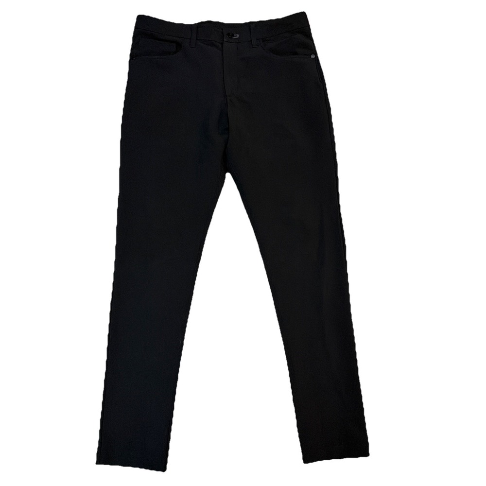 Public Rec Mens Pants 32x32‎ (34x31) Black Stretch Performance Business